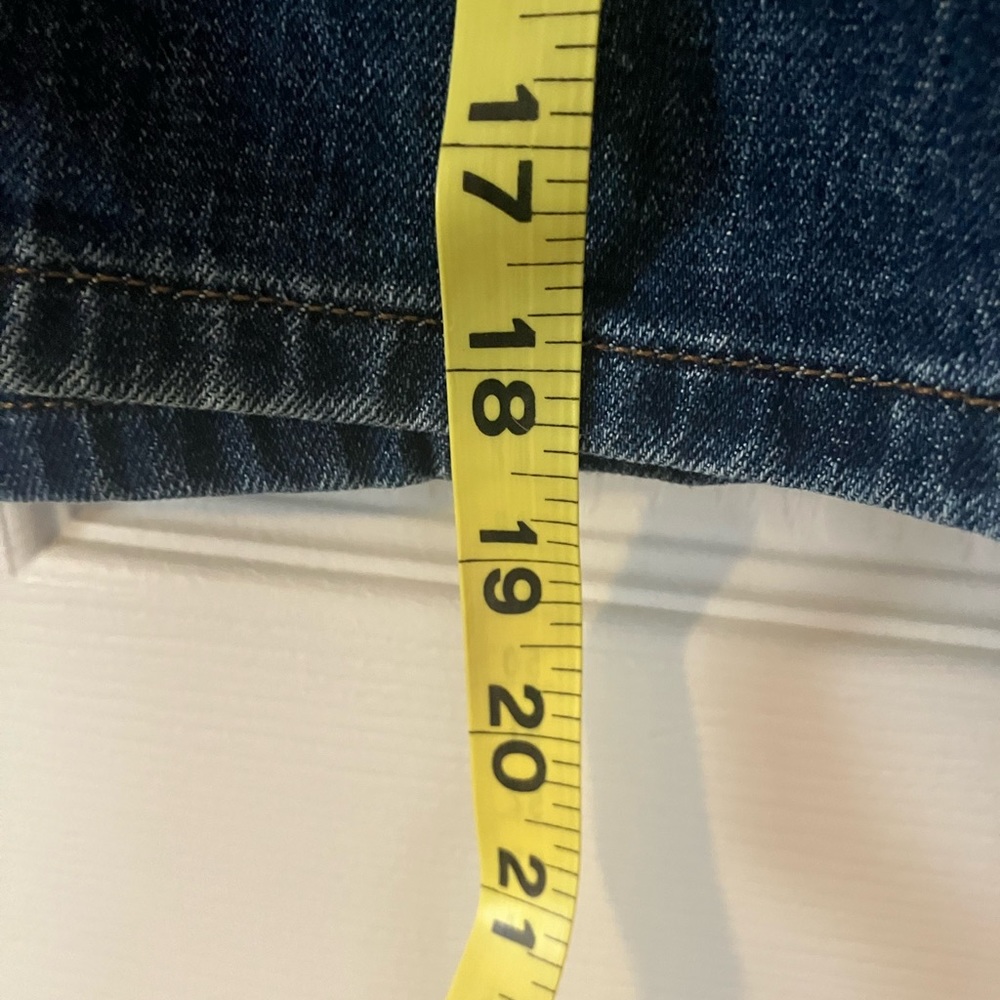 J Crew Denim Miniskirt Sz 30 waist - Picture 5 of 5